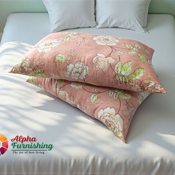 Sale Active 17 x 27 Inch Medium Hard White Cotton Filled Standard Size Pillow – Pack of 2